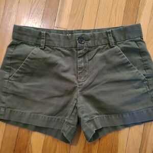 Olive Green Women's Shorts